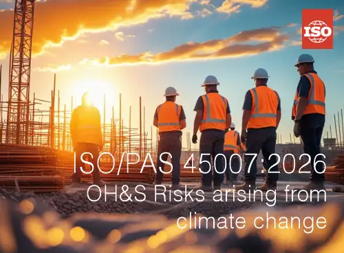 ISO/PAS 45007:2026 | OH&S - Risks arising from climate change and climate change action